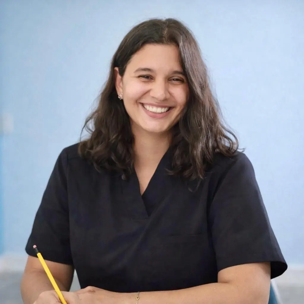 Camila Maya, profesional del equipo clínico